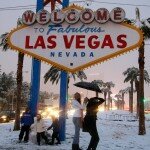 Snow in Las Vegas (pics)
