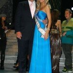 Miss USA 2009 Kristen Dalton with Donald Trump