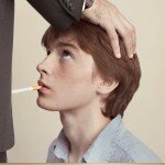 French Anti-Smoking Campaign Ad Picture with a Child Giving Cigarette Blowjob to a Tobacco Exec French Anti-Smoking Campaign Ad Picture with a Child Giving Cigarette Blowjob to a Tobacco Exec